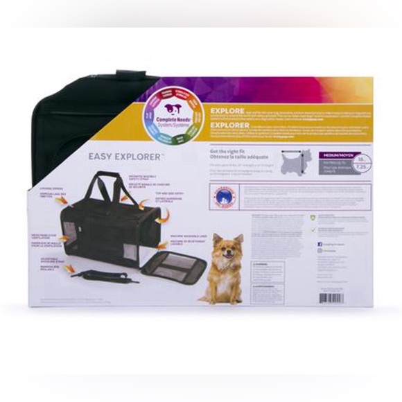 TrustyPüp EASY EXPLORER Pet Carrier | NIB | Black | Size: M - Picture 11 of 13